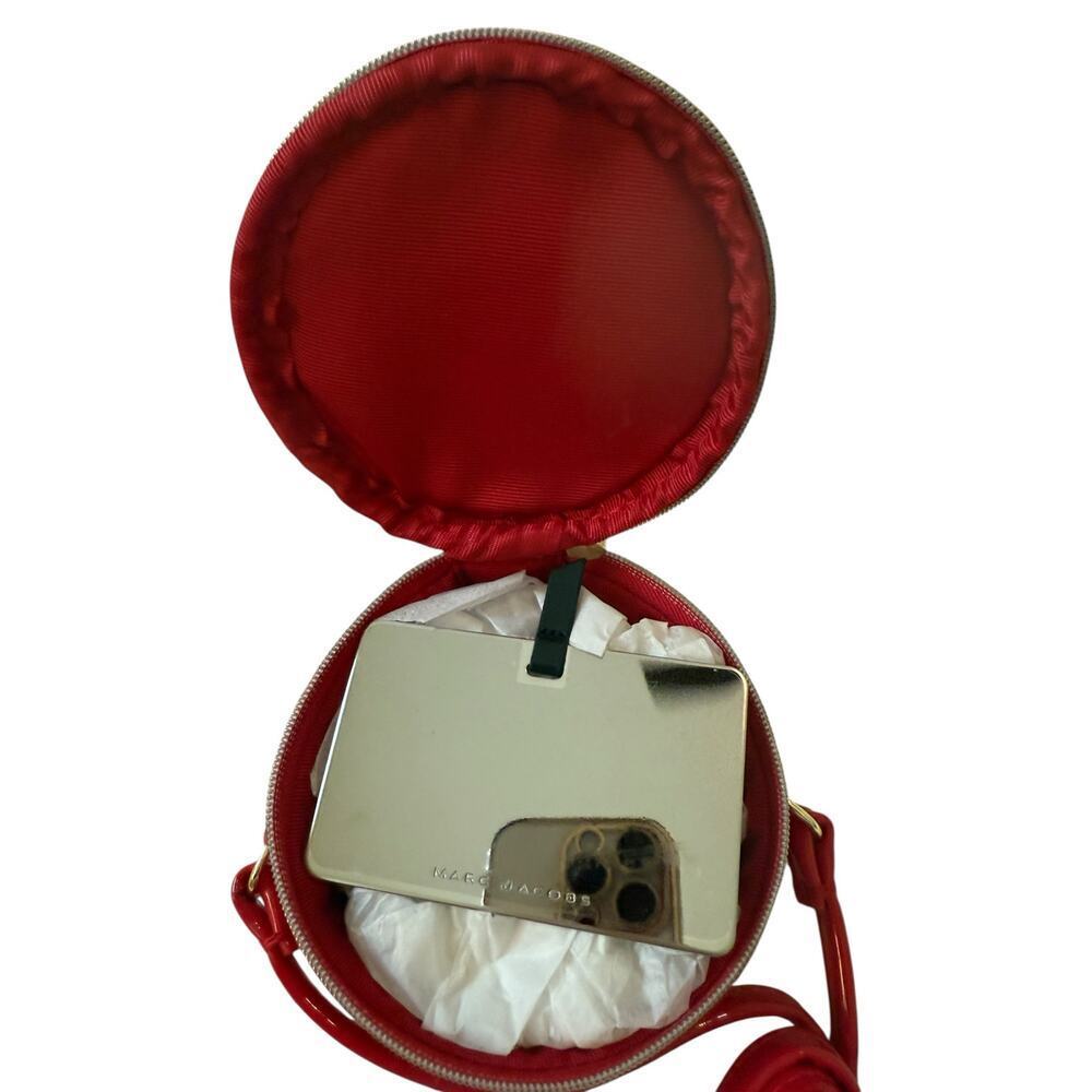 Red Patent Round Crossbody Bag - Brand - Picture 9 of 14